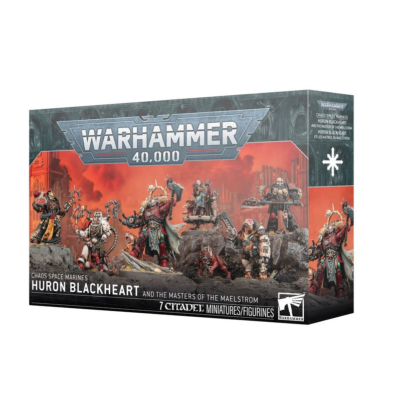 Chaos Space Marines Huron Blackheart and the Masters of the Maelstrom
