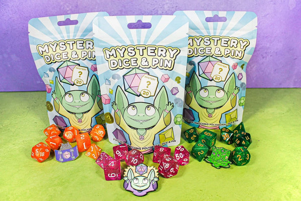 Mystery Dice & Pin Bag