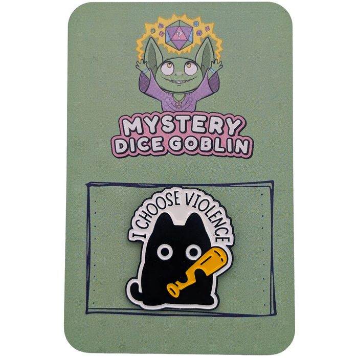 I Choose Violence Pin