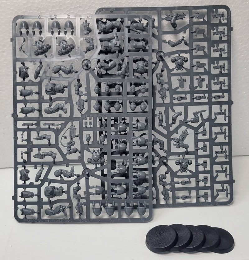 5x Intercessor Squad (Used Sprues & Bases)
