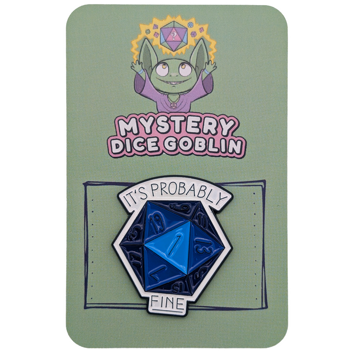 It's Probably Fine RPG Pin