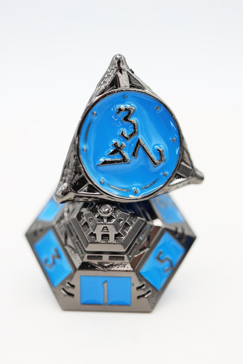 Dice 51: Kepler-452b - Metal RPG Dice Set