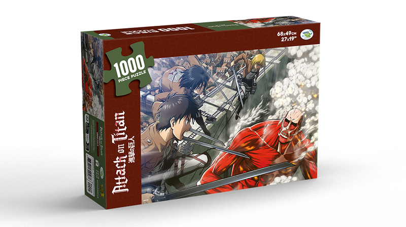 Officially Licensed Jigsaw Puzzle: Attack on Titan
