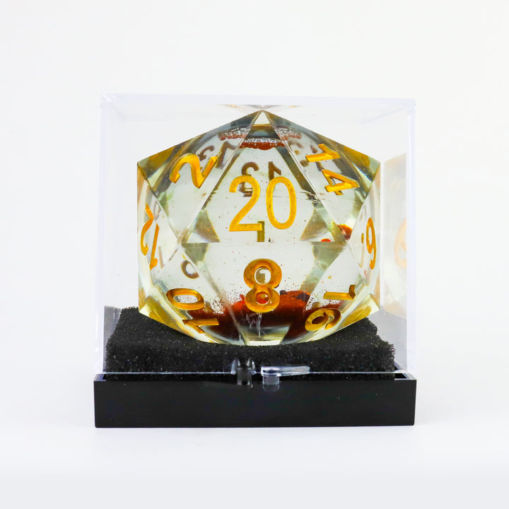 Sirius Dice: Snow Halloween Snow Globe 54mm D20