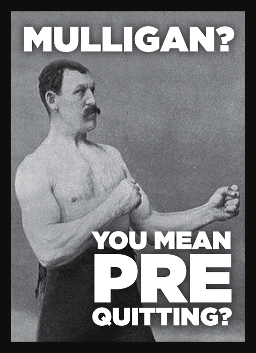 Legion Sleeve - Mulligan Man - Black Core (50)