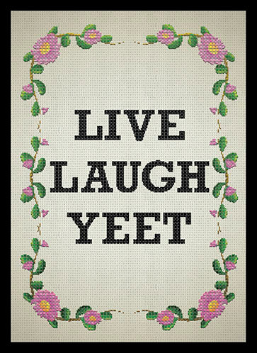 Legion Sleeve - Live Laugh YEET (50)
