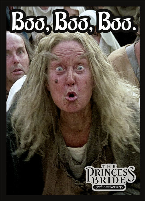 Legion Sleeve - Princess Bride - Boo, Boo, Boo (50)