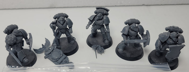 Mk VI Legion Command Squad (Used Assembled and Unpainted)