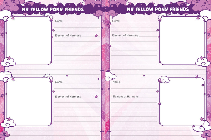 My Little Pony Roleplaying Game Expanded Character Sheet Journal
