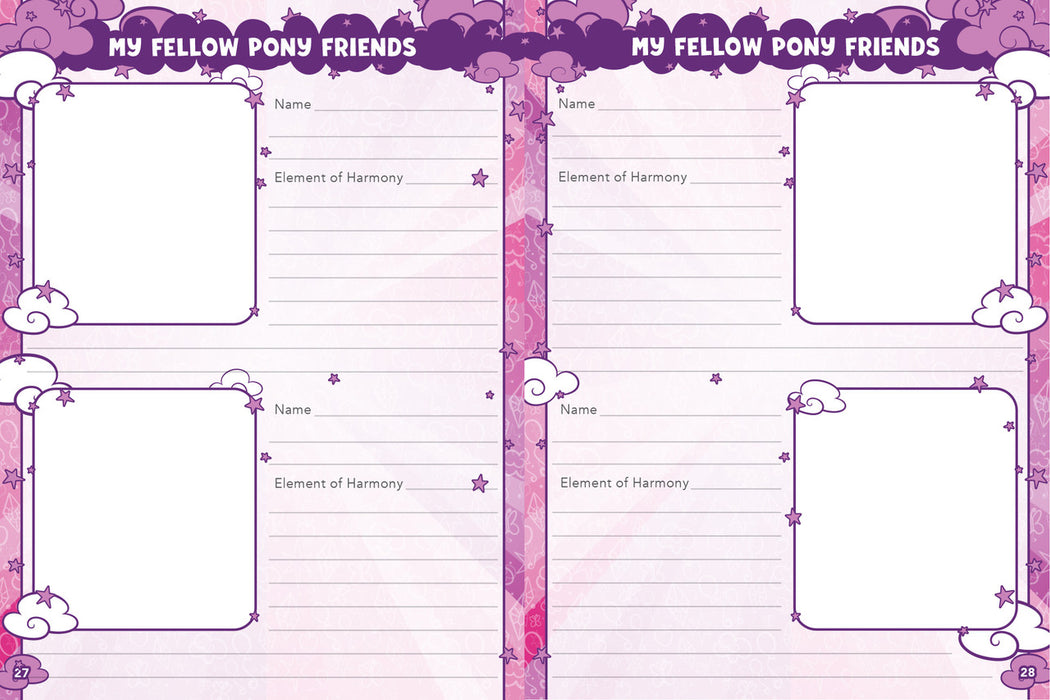 My Little Pony Roleplaying Game Expanded Character Sheet Journal