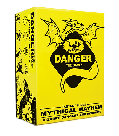 Danger The Game: Mythical Mayhem - Fantasy Themed Intro To RolePlaying Party Card Game