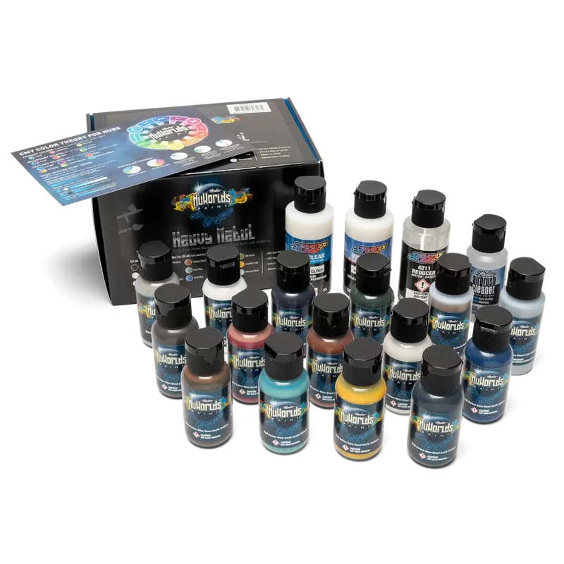 Medea NuWorlds Paint Heavy Metal Set