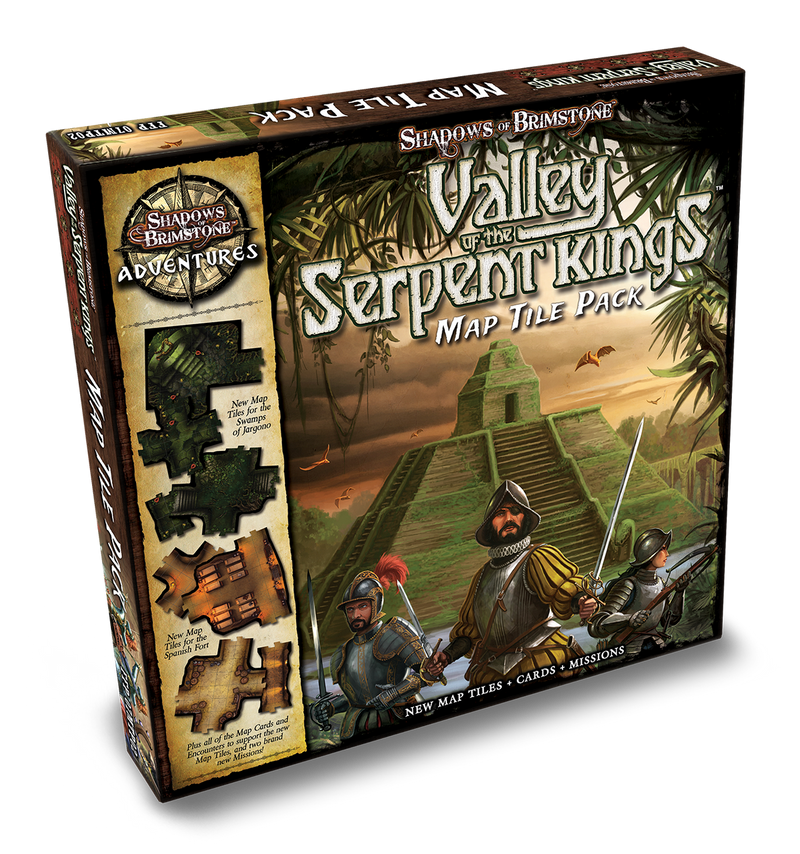 Shadows of Brimstone: Valley of the Serpent Kings Map Tile Pack