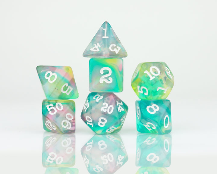 Sirius Dice: Sherbet 7 Piece Dice Set