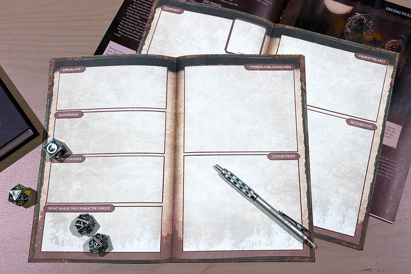 Old Gods of Appalachia RPG Character Portfolios