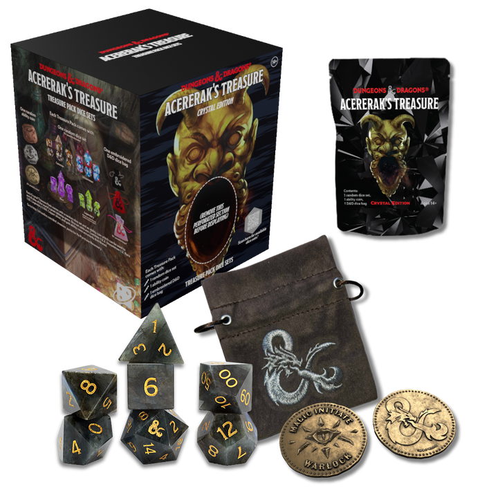 Dungeons & Dragons Acererak's Treasure Packs: Crystal Edition