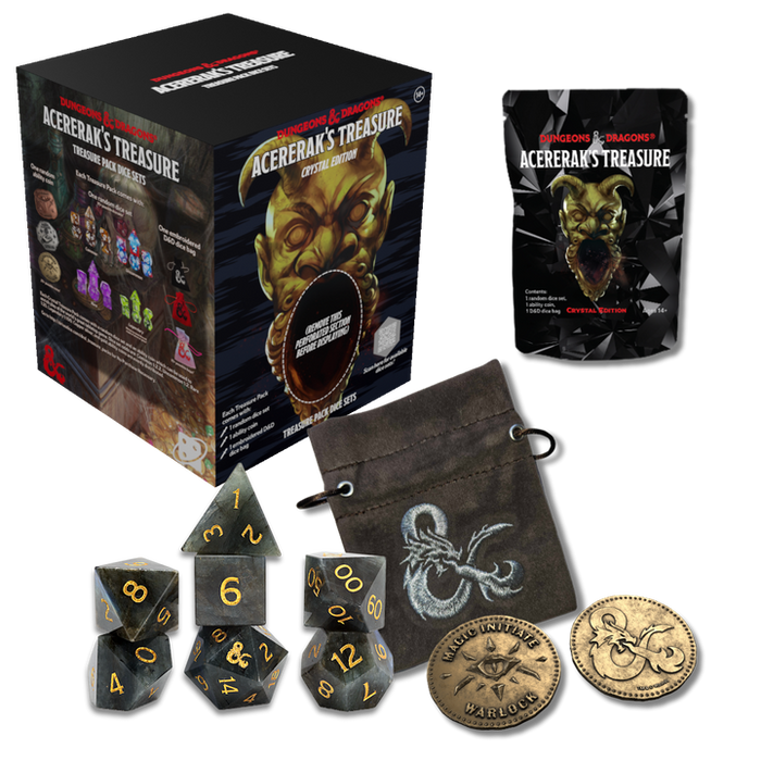 Dungeons & Dragons Acererak's Treasure Packs: Crystal Edition