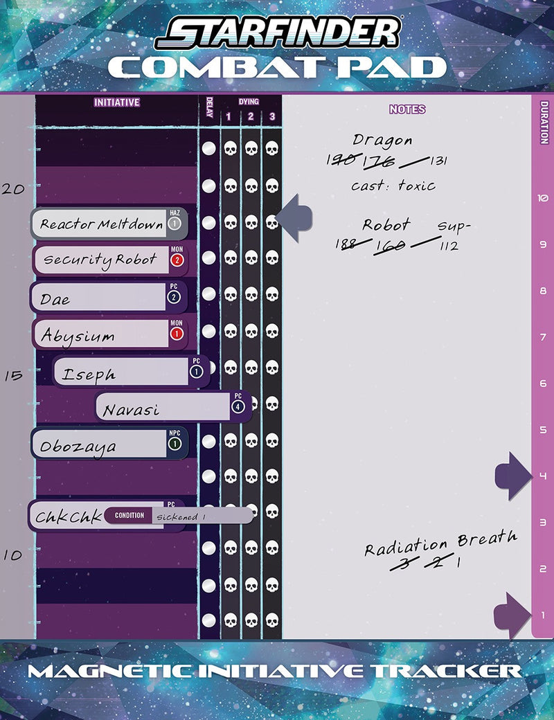 Starfinder RPG 2E: Combat Pad