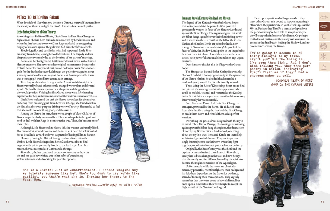 Werewolf: The Apocalypse 5th Edition Shattered Nation Sourcebook