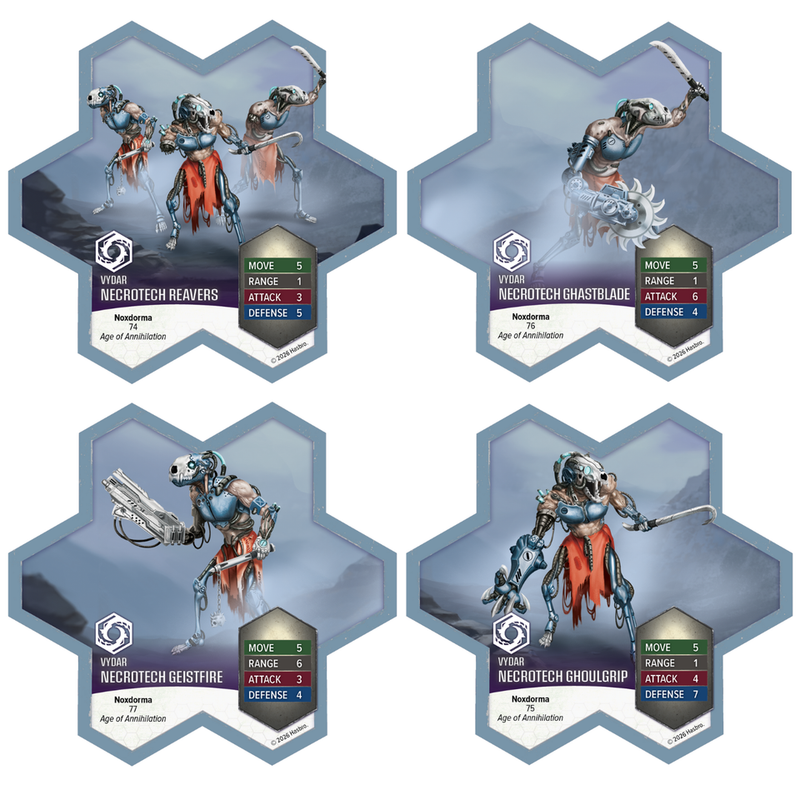 Heroscape: Necrotech Reavers Common Army Expansion