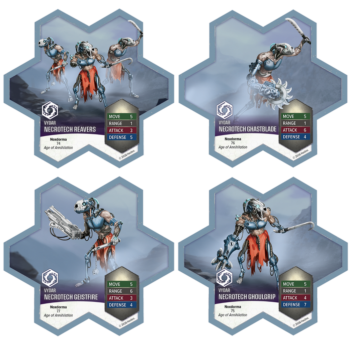 Heroscape: Necrotech Reavers Common Army Expansion