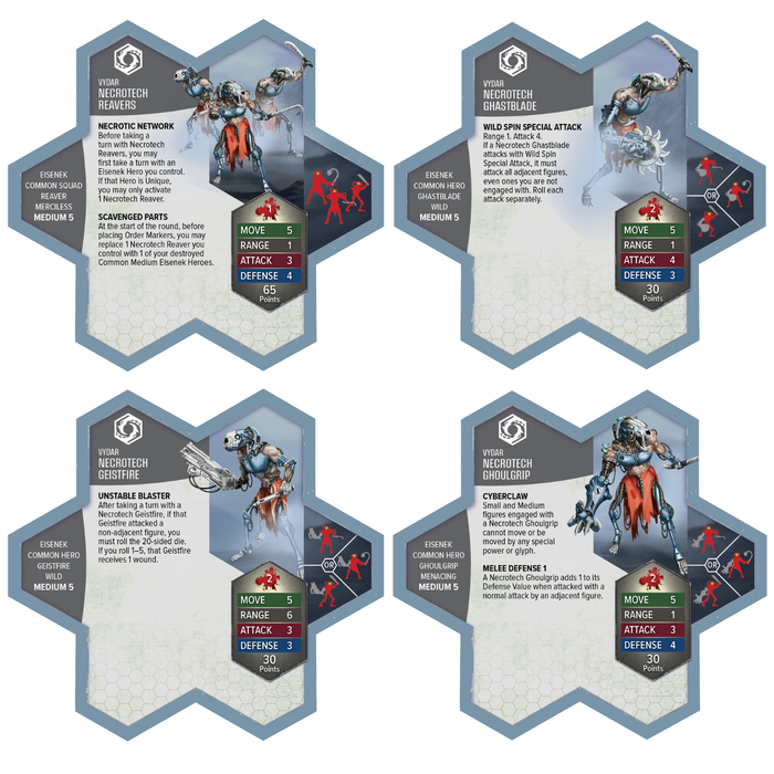 Heroscape: Necrotech Reavers Common Army Expansion
