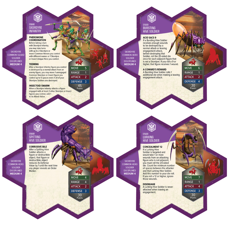 Heroscape: Skordyre Soldiers Common Army Expansion