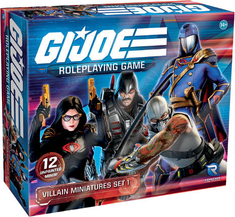 G.I. JOE: RPG - Villain Miniatures - Set 1