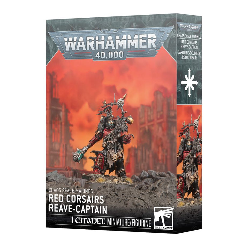 Chaos Space Marine Red Corsairs Reave-Captain