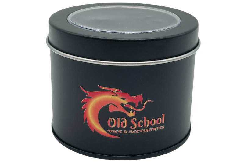 Old School Dice D100 50mm Hollow - Dragon's Head - Spectral