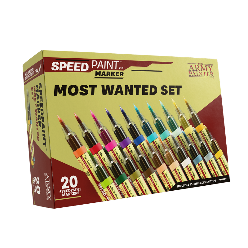 Army Painter Speedpaint Marker: Most Wanted Set