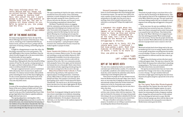 Werewolf: The Apocalypse 5th Edition Shattered Nation Sourcebook