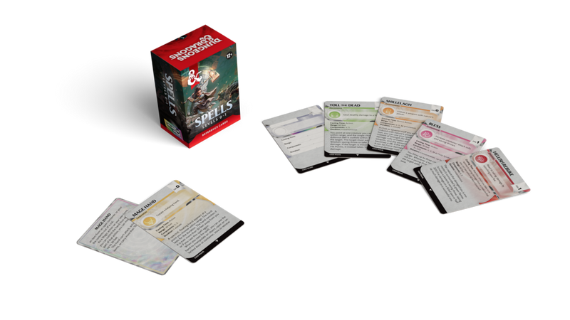 Dungeons And Dragons Spell Reference Cards: Levels 0–1