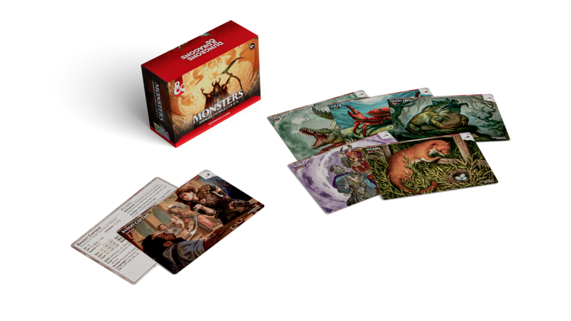 Dungeons And Dragons Monster Reference Cards: Animals and NPCs