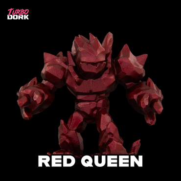 Red Queen Metallic Acrylic Paint 22ml Bottle