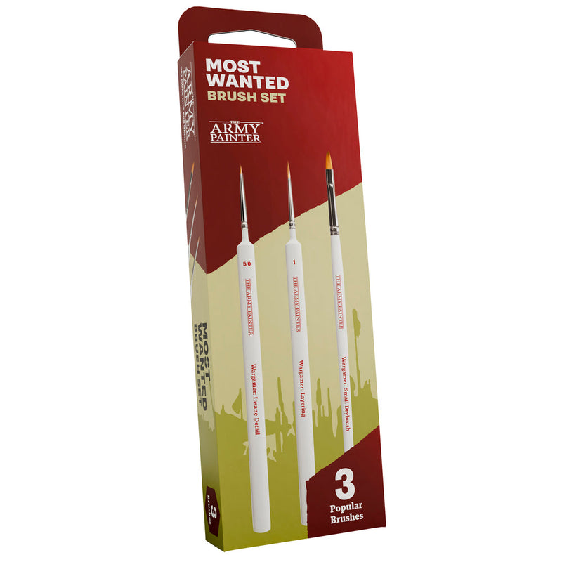 Army Painter: Most Wanted Brush Set