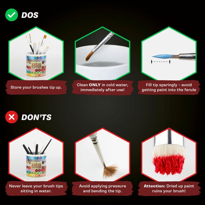 Army Painter: Most Wanted Brush Set