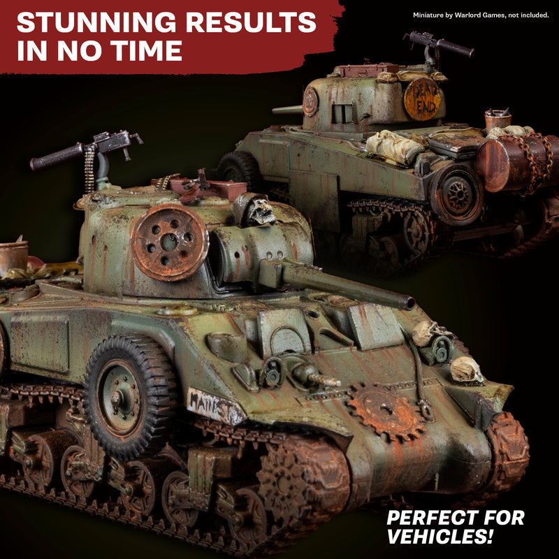 Army Painter Miniature Chipping Brush Set