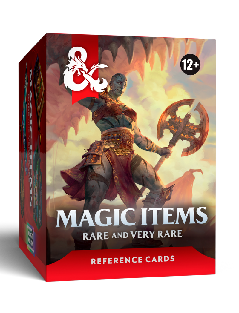 Dungeons And Dragons Magic Item Reference Cards: Rare and Very Rare Reference Cards