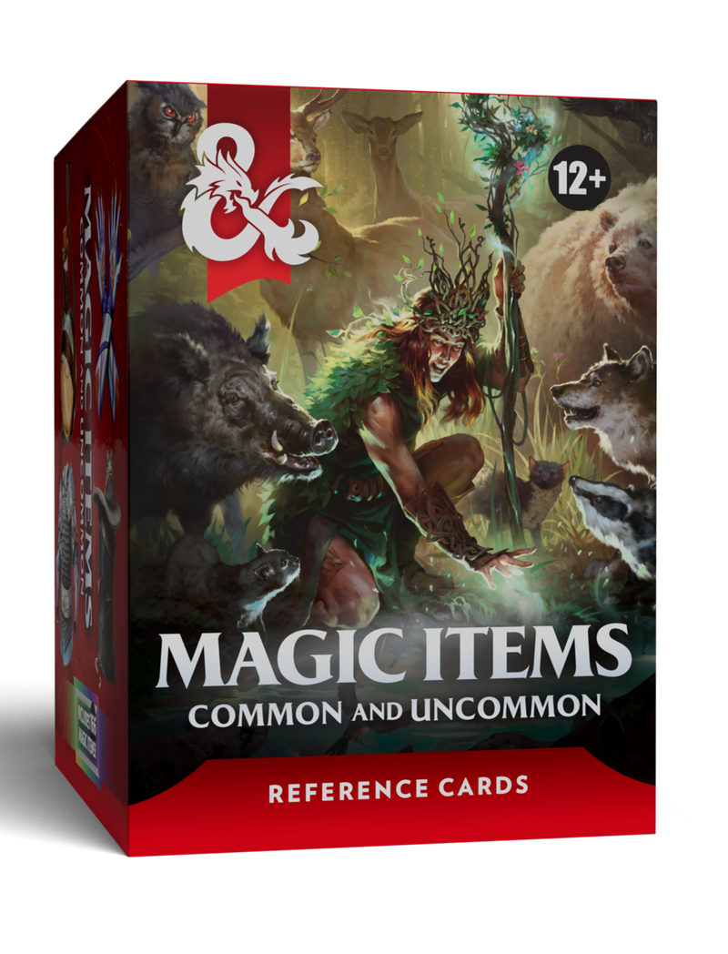 Dungeons And Dragons Magic Item Reference Cards: Common and Uncommon