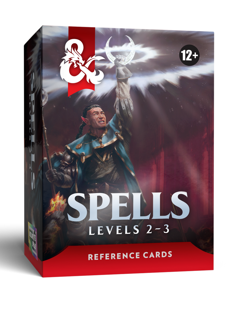 Dungeons And Dragons Spell Reference Cards: Levels 2–3