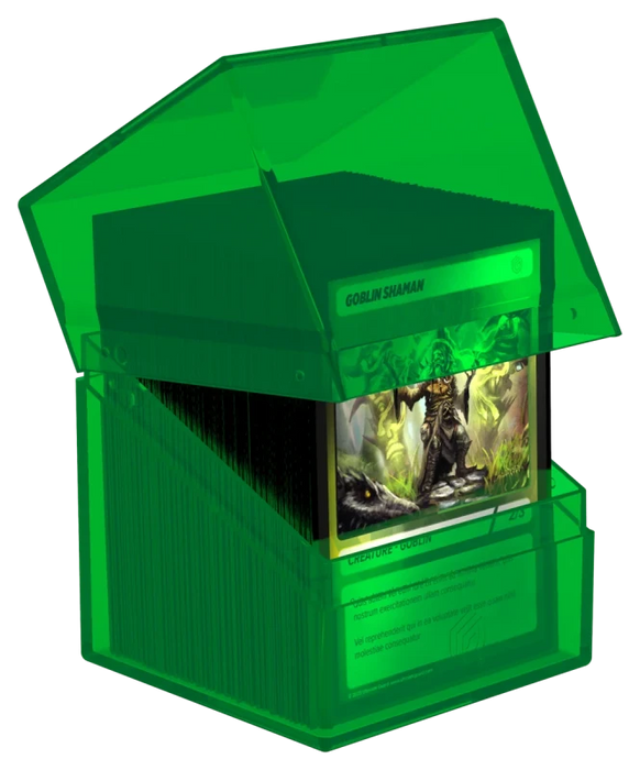 Deck Case 100+ Boulder - Clear Emerald