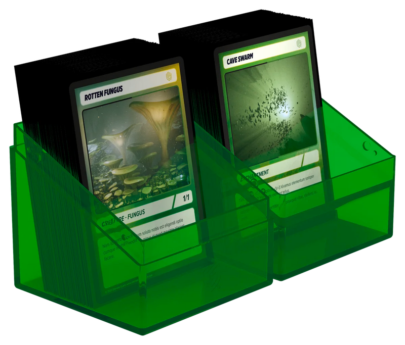 Deck Case 100+ Boulder - Clear Emerald