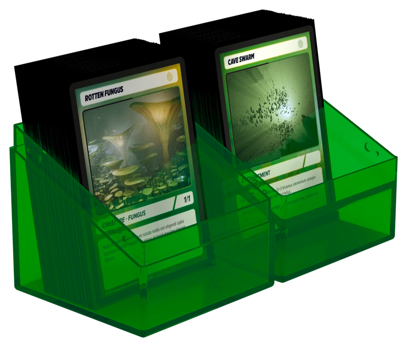 Deck Case 100+ Boulder - Clear Emerald