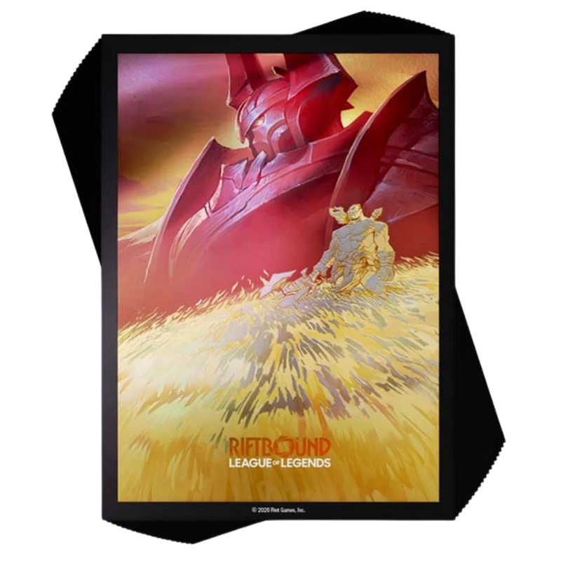 Riftbound: Radiance Art Sleeves - Mordekaiser, Iron Revenant (100 ct)
