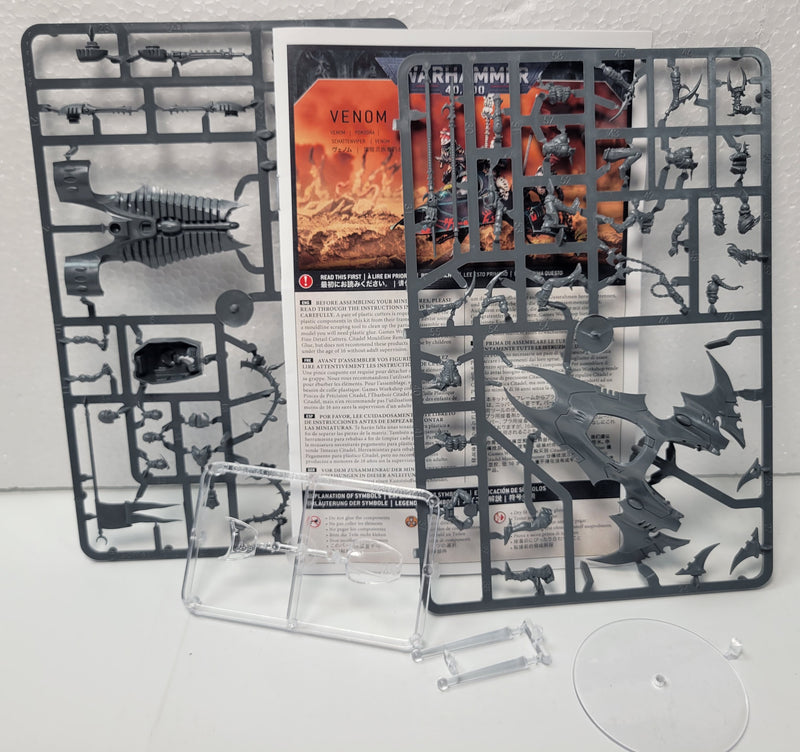 Venom (Used Sprues, Bases & Instructions)