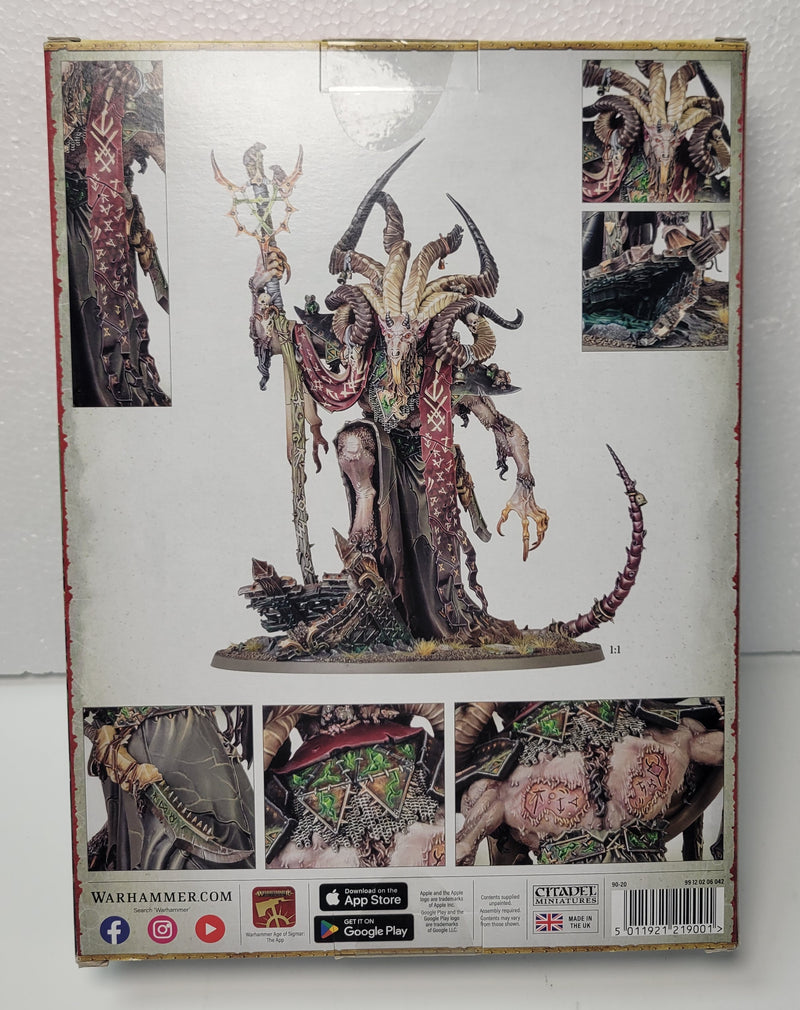 Vizzik Skour, Prophet of the Horned Rat (Pre-Owned Sealed Miniature)