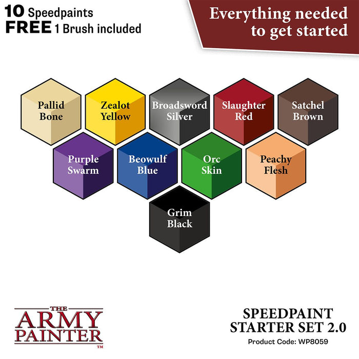 Army Painter Speedpaint: Starter Set 2.0