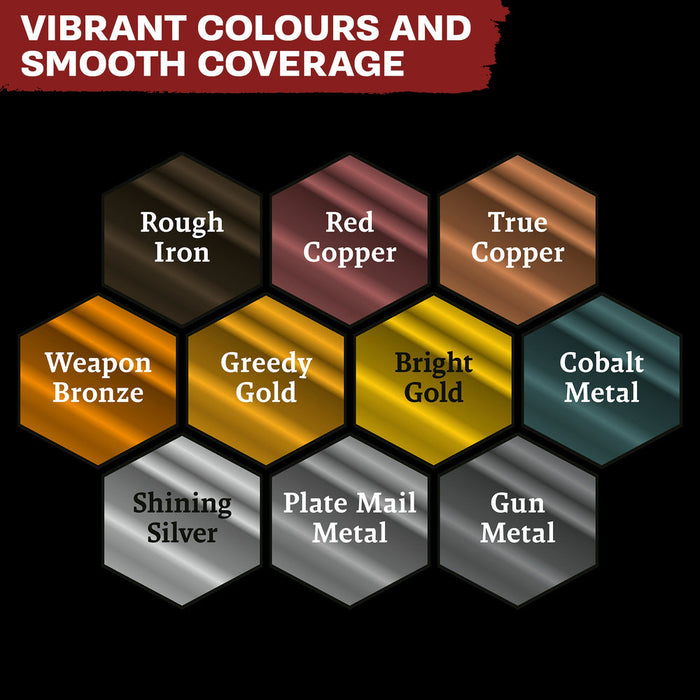 Warpaints Fanatic: Metallics Set - Combo