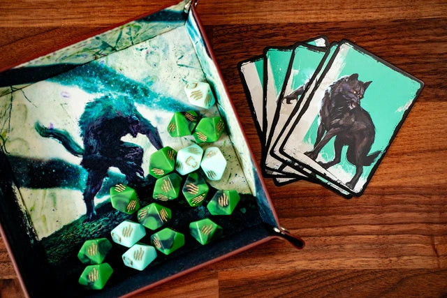 Werewolf: The Apocalypse 5th Edition Luna’s Fury Limited Dice & Tray Accessory Pack